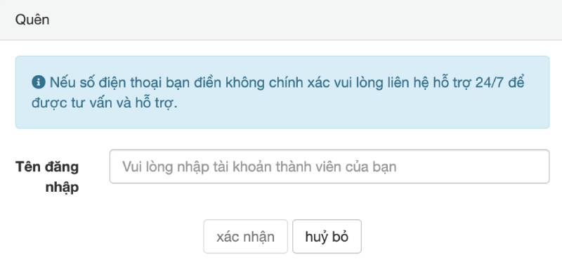 Cách lấy lại mật khẩu NEW88 khi bị quên