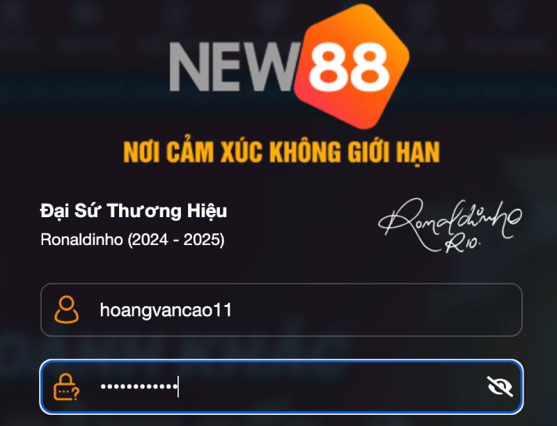 nhap tk va pass